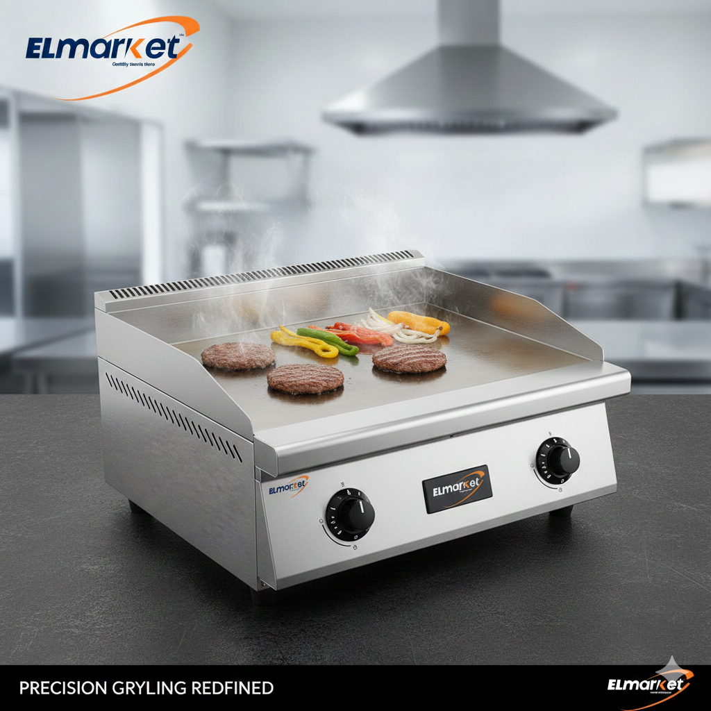 جريل كهرباء مسطح 60سم