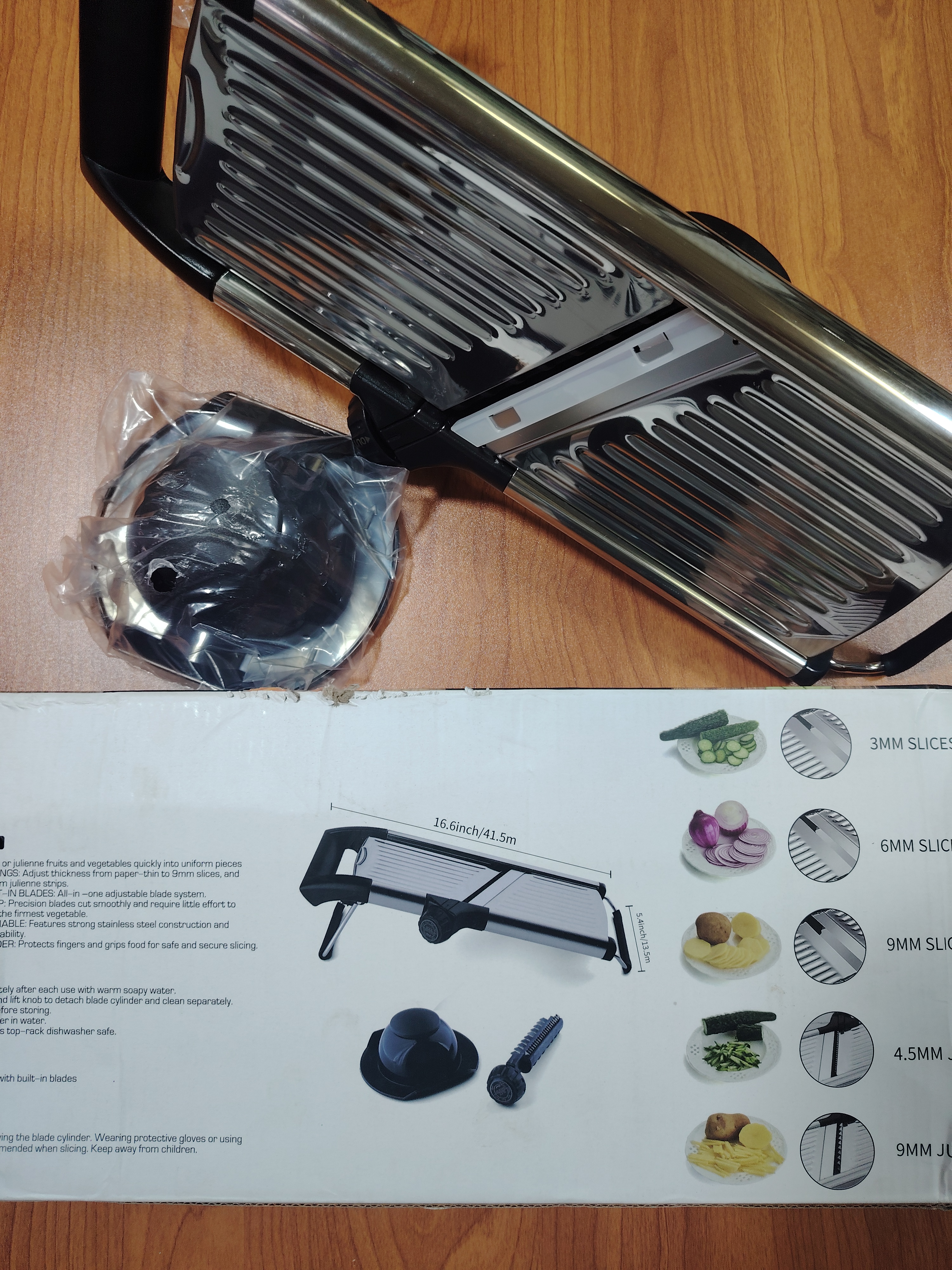 قطّاعة خضار احترافية ستانلس ستيل